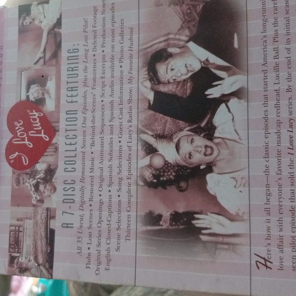 Three "I Love Lucy" Box Sets: Complete 1st Season, 4th Season, & Final Seasons - Picture 15 of 16